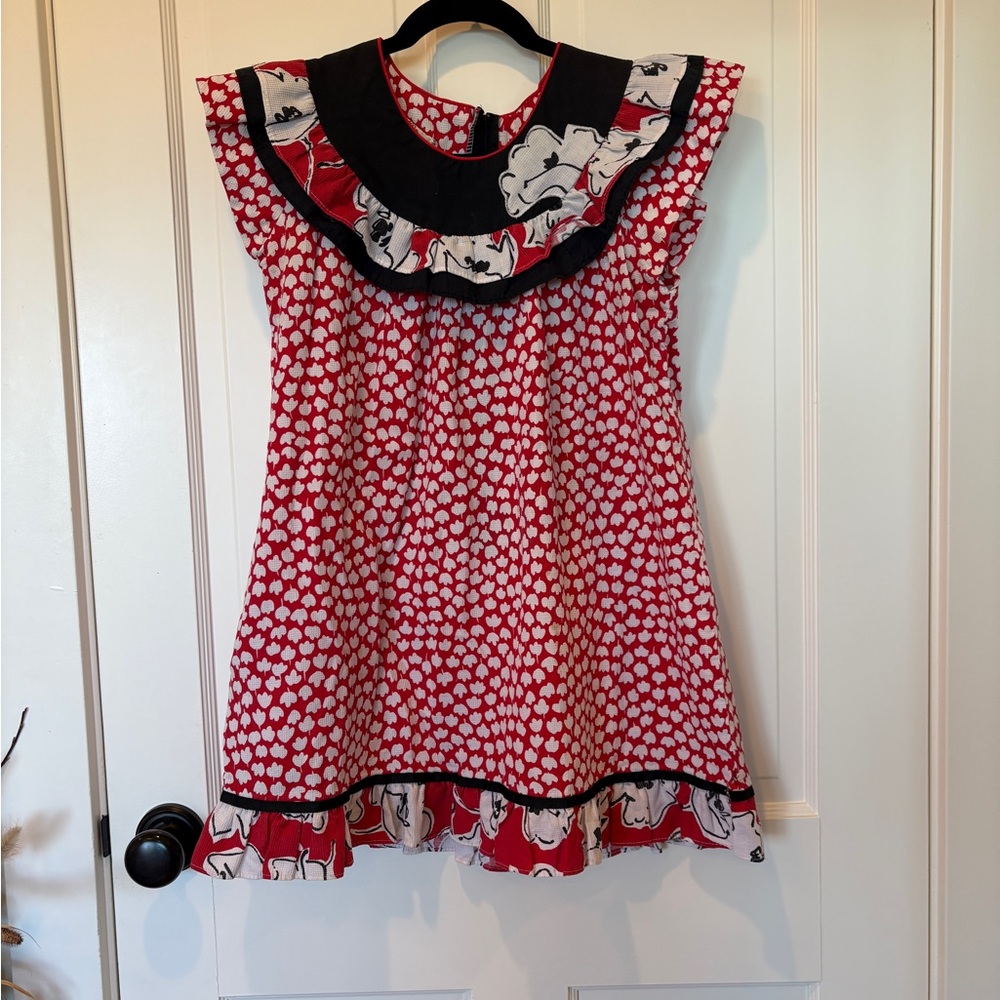 Vintage Carol Bennett Mini Ruffled Sundress